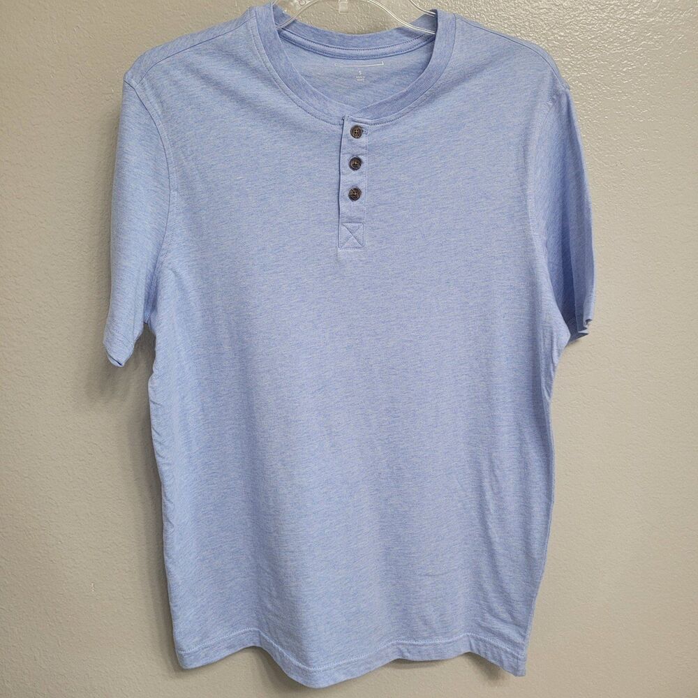 CLUB ROOM Men's Solid Henley T-Shirt Size Small
